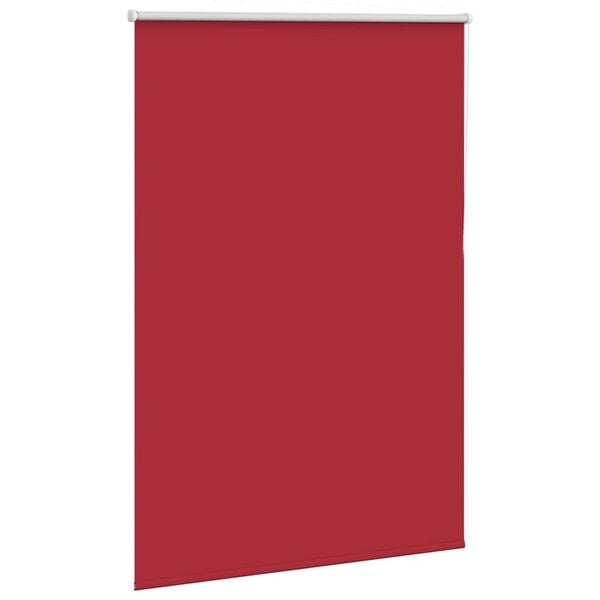 vidaXL Verdunkelungsrollo Rot 110x175cm Stoffbreite 105,7cm Polyester