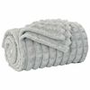 vidaXL Wohndecke Grau 240 x 220 cm 1.38 kg Fleece