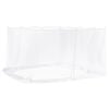 vidaXL Moskito-Netz f&uuml;r Pavillon 220 Mesh Wei&szlig; 3,6 x 3 x 2 cm