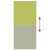vidaXL Verdunkelungsrollo Gr&uuml;n 115x210cm Stoffbreite 110,7cm Polyester