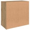 vidaXL Kosmetikschrank Artisan-Eiche 80x40x75 cm Holzwerkstoff