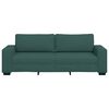 vidaXL 3-Sitzer-Sofa Dunkelgr&uuml;n 220x77x82 cm Stoff