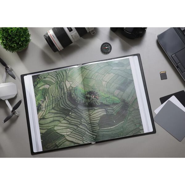 rillstab Sichtbuch A4 30 H&uuml;llen Schwarz