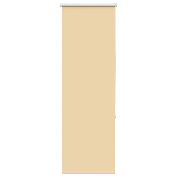 vidaXL Verdunkelungsrollo Beige 60x175cm Stoffbreite 55,7 cm Polyester