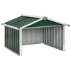 vidaXL Rasenm&auml;her Garage 92x97x63 cm Verzinkter Stahl Gr&uuml;n