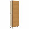 vidaXL Hohe Schr&auml;nke 2 pcs Sonoma 60 x 36 x 200 cm Holzwerkstoff