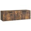 vidaXL Wandmontierter TV-Schrank Ger&auml;ucherte Eiche 98 x 31 x 30 cm