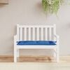 vidaXL Gartenbank-Auflage Blau 110x50x7 cm Oxford-Gewebe