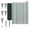 Gitterzaun Gartenzaun Zaunsatz Maschendraht 25 x 1,5m
