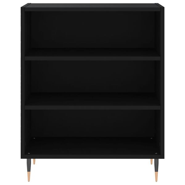 vidaXL Sideboard Schwarz 57x35x70 cm Holzwerkstoff