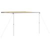 vidaXL Wohnwagen-Markise 3x3x2,15 m m Beige
