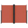 vidaXL Seitenmarkise Ausziehbar Terrakottarot 180x1200 cm
