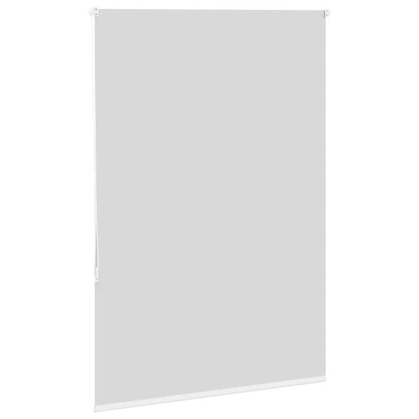 vidaXL Verdunkelungsrollo Weiß 105x130cm Stoffbreite 100,7cm Polyester