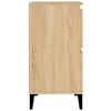 vidaXL Sideboards 2 Stk. Sonoma-Eiche 60x35x70 cm Holzwerkstoff