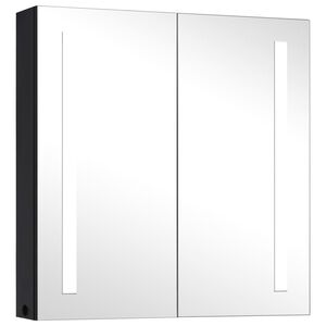 vidaXL LED-Spiegelschrank fürs Bad 62x14x60 cm