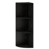 vidaXL Eckregal 3 Ebenen 41,5 x 41,5 x 107,5 cm Holzwerkstoff