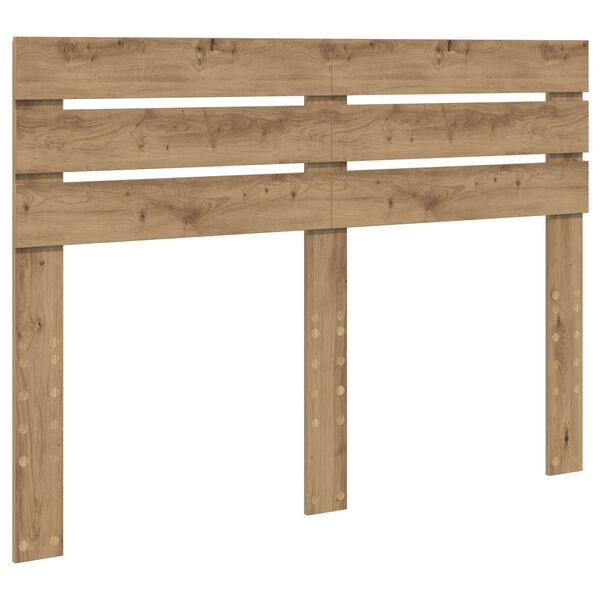 vidaXL Kopfteil Artisan-Eiche 160 cm Holzwerkstoff