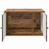 vidaXL Katzenhaus Altholz 85 x 55 x 50 cm Holzwerkstoff
