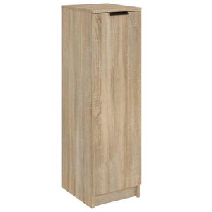 vidaXL Schuhschrank Sonoma-Eiche 30x35x100 cm Holzwerkstoff