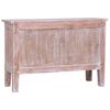 vidaXL Sideboard mit 2 Schubladen 90 x 30 x 60 cm Massivholz Mahagoni