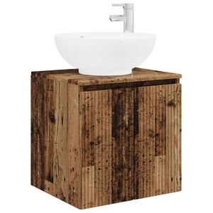 vidaXL Wandmontierte Waschtisch Altholz 49,5 x 44,5 x 65 cm