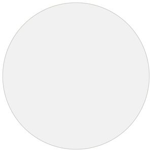 vidaXL Tischfolie Matt &Oslash; 60 cm 1,6 mm PVC