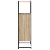 vidaXL Badezimmer Schrank Beige 33 x 33 x 120.5 cm Holzwerkstoff
