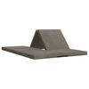 vidaXL Klappsofa Bett 70 x 67 x 48 cm Hellgrau