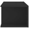 vidaXL TV-Schrank mit LED-Leuchten Schwarz 90x39x30cm