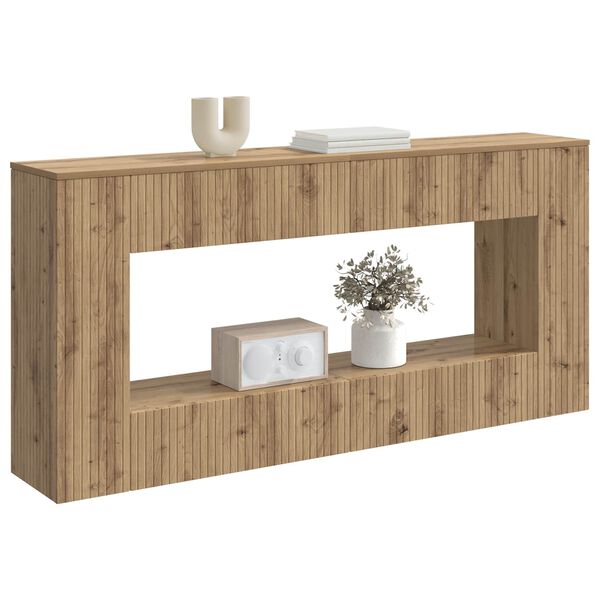 vidaXL Konsolentisch Artisan-Eiche 155 x 29 x 74 cm Holzwerkstoff
