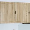 vidaXL K&uuml;chenschrank Sonoma-Eiche 80 x 31 x 100 cm Holzwerkstoff
