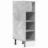 vidaXL Unterschrank Riga Betongrau 20x44,5x81,5 cm Holzwerkstoff