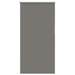 vidaXL Verdunkelungsrollo Grau 65x150 cm Stoffbreite 60,7 cm Polyester