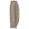vidaXL Kissen Taupe 150 x 40 x 8 cm Oxford-Stoff