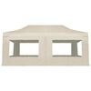 vidaXL Profi-Partyzelt Faltbar mit W&auml;nden Aluminium 6&times;3m Creme