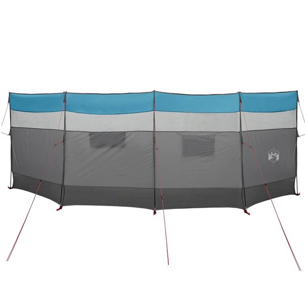vidaXL Camping-Windschutz Blau 510x153 cm Wasserdicht