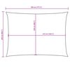 vidaXL Sonnensegel Oxford-Gewebe Rechteckig 2,5x4,5 m Terracotta