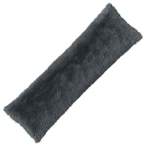 vidaXL Kissen mit Kissen HEERLEN Anthrazit 40 x 145 cm PV Fleece