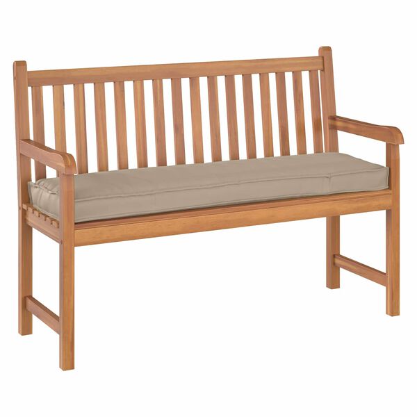 vidaXL Kissen Taupe 140 x 40 x 8 cm Oxford-Stoff