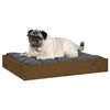 vidaXL Hundebett Honigbraun 61,5x49x9 cm Massivholz Kiefer
