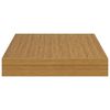 vidaXL Wandregal Wandmontiert Beige 23 x 23,5 x 4 cm Holzwerkstoff