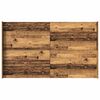 vidaXL Aufbewahrungsbettgestell Altholz 120 x 200 cm Holzwerkstoff