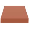 vidaXL Wandregal Wandmontiert Rot 50 x 23 x 4 cm Holzwerkstoff