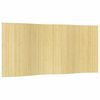 vidaXL Paravent Hell Natur 165x400 cm Bambus