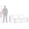 vidaXL 2-Sitzer-Sofa Weinrot 140 cm Samt