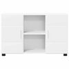 vidaXL Sideboard FLORIN Wei&szlig; 88,5 x 30,5 x 55,5 cm Holzwerkstoff
