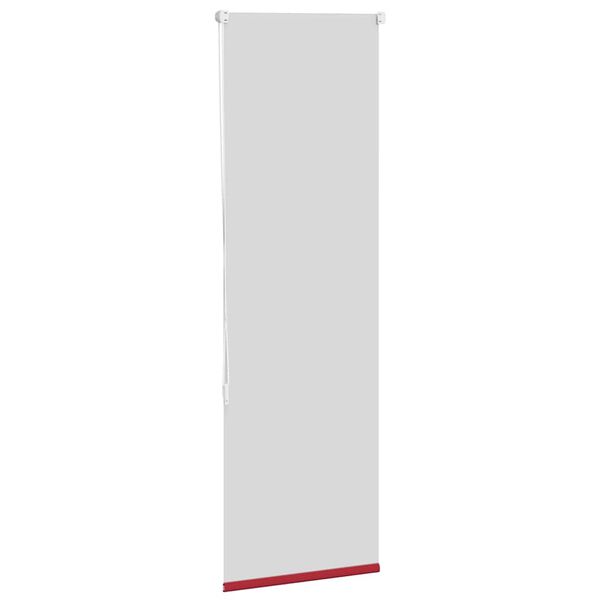 vidaXL Verdunkelungsrollo Rot 60x130 cm Stoffbreite 55,7 cm Polyester