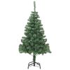 vidaXL Weihnachtsbaum mit 150 LEDs mit St&auml;nder Gr&uuml;n 150 cm PVC