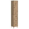 vidaXL Schrankset 2 pcs 33 x 34,5 x 90 cm Holzwerkstoff