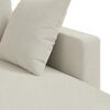 vidaXL Sofa Creme Gesamtabmessungen: 178 x 134 x 80 cm (B x T x H)
